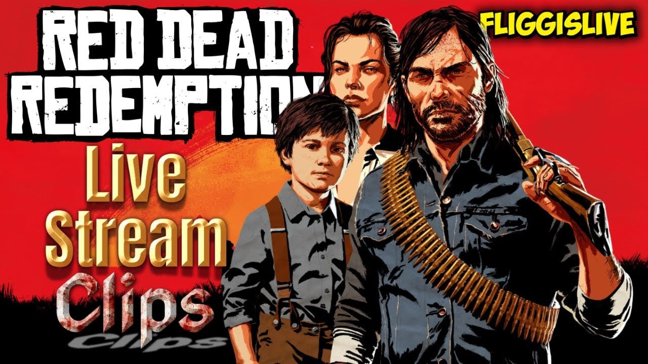 Red Dead Redemption | Ultimate Live Stream Highlights Compilation | FliggIsLive
