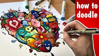 How to doodle & draw! 20 Tips for Beginners and Pros!