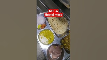 Nit allahabad hostel mess #nimcet #nimcetmaths #nimcet2024 #iit  #nit #food #dream