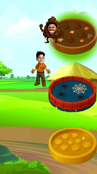 can Ronaldo take Abarth in mr. best golden poop #animation #funny #gaming #ronaldofans