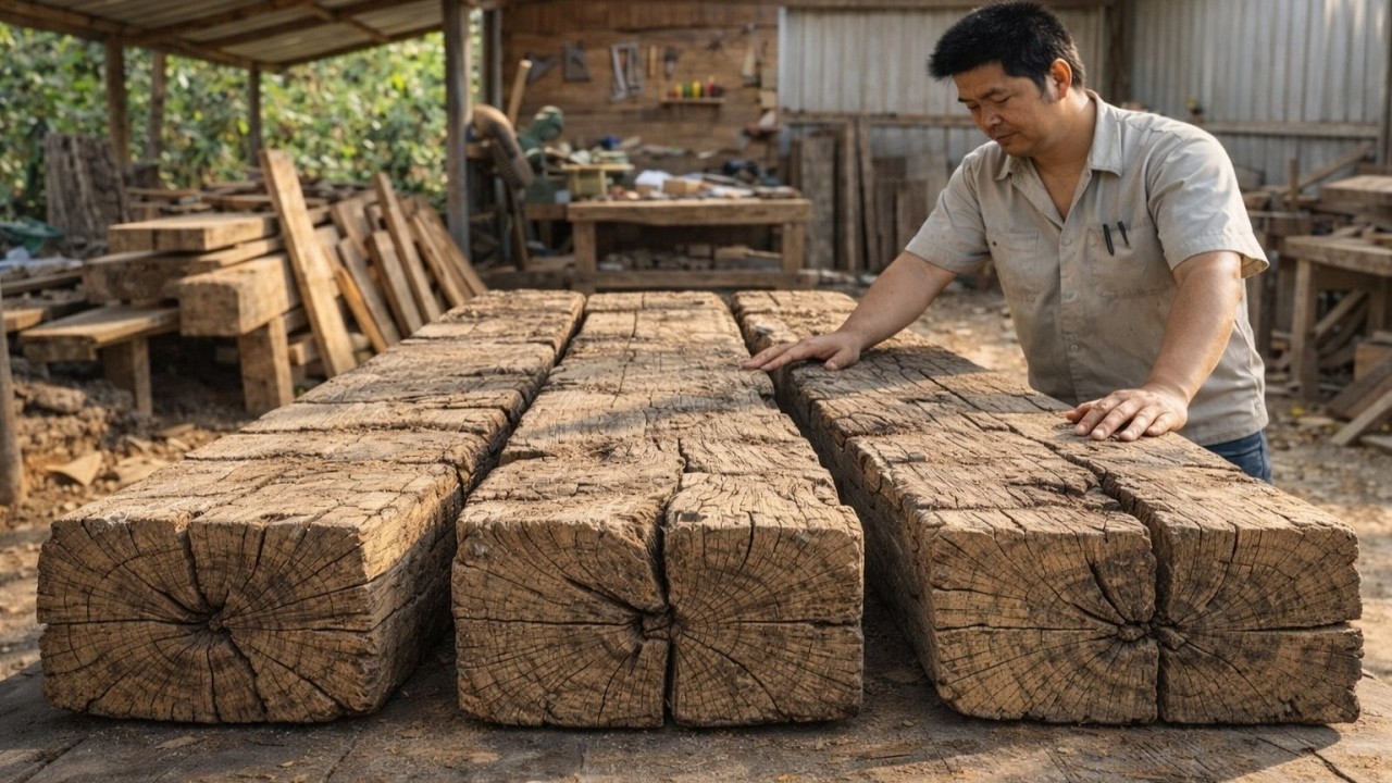 Don't Throw This Away! Watch a Skilled Woodworker Turn Scrap Into Stunning Masterpieces
