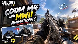 Details CODM M4 With MWII Animations… Why Does This Look SO GOOD! 😳🔥 Update