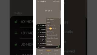 How to Stop Showing Text Messages  from Call log on Samsung | Android Mobiles screenshot 4