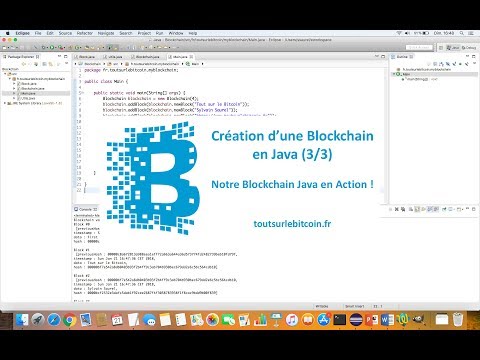 Notre Blockchain Java en Action !