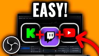 Stream To Multiple Platforms At Once With This OBS Plugin! (2026) | OBS Multistream