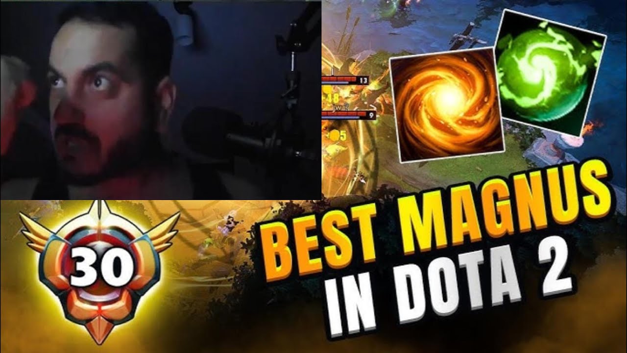 Ar1se Magnus 12K MMR Legendary Plays Stressful Game WAWWW Dota 2 ...