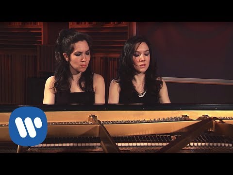 Christina & Michelle Naughton play John Adams's Short Ride in a Fast Machine (arranged for 4 hands)