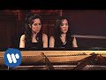 Christina & Michelle Naughton play John Adams's Short Ride in a Fast Machine (arranged for 4 hands)
