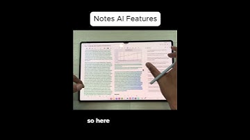Revolutionize Note-Taking: AI Features on Tab S10 Ultra! 📝🤖