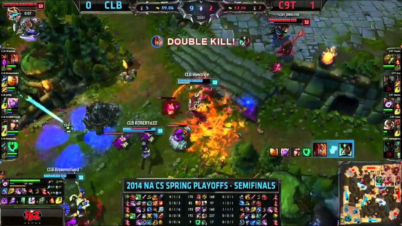 compLexity.Black VS Cloud 9 Tempest Game 2 Highlights [NACS 2014 Spring Semi]