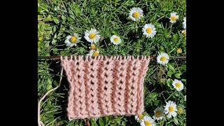 Elastische Bündchen Muster Stricken für Anfänger*Knitting pattern*Tutorial Handarbeit