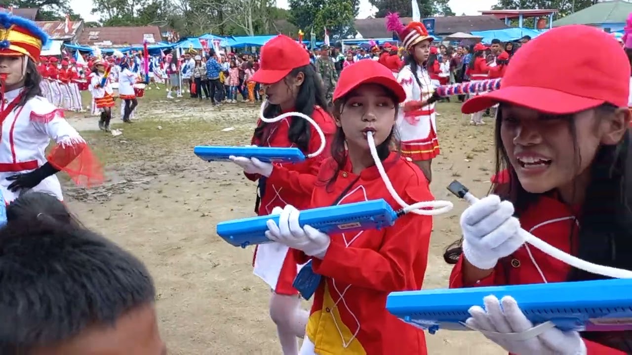HUTRI ke 78, Marching Band SMP se Kec.Siborongborong