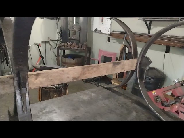 Robust Hand-Forged Table Base