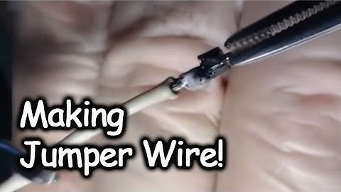Soldering Header Pin to Wire - Beginner | Building Humanoid Robots #53