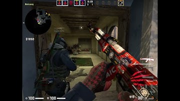 CSGO POV Astralis k0nfig (28/18) vs FURIA (mirage) @ IEM Cologne 2022