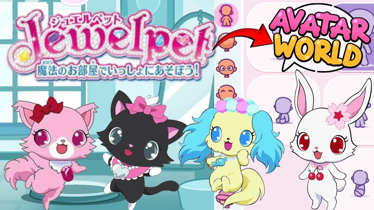 NEW HOW TO MAKE JEWELPET IN PAZU AVATAR WORLD #avatarworld #jewelpet ...