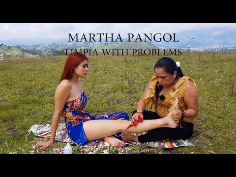 MARTHA, LIMPIA (Spiritual cleansing) with problems (Faintness). ASMR, MASSAGE,