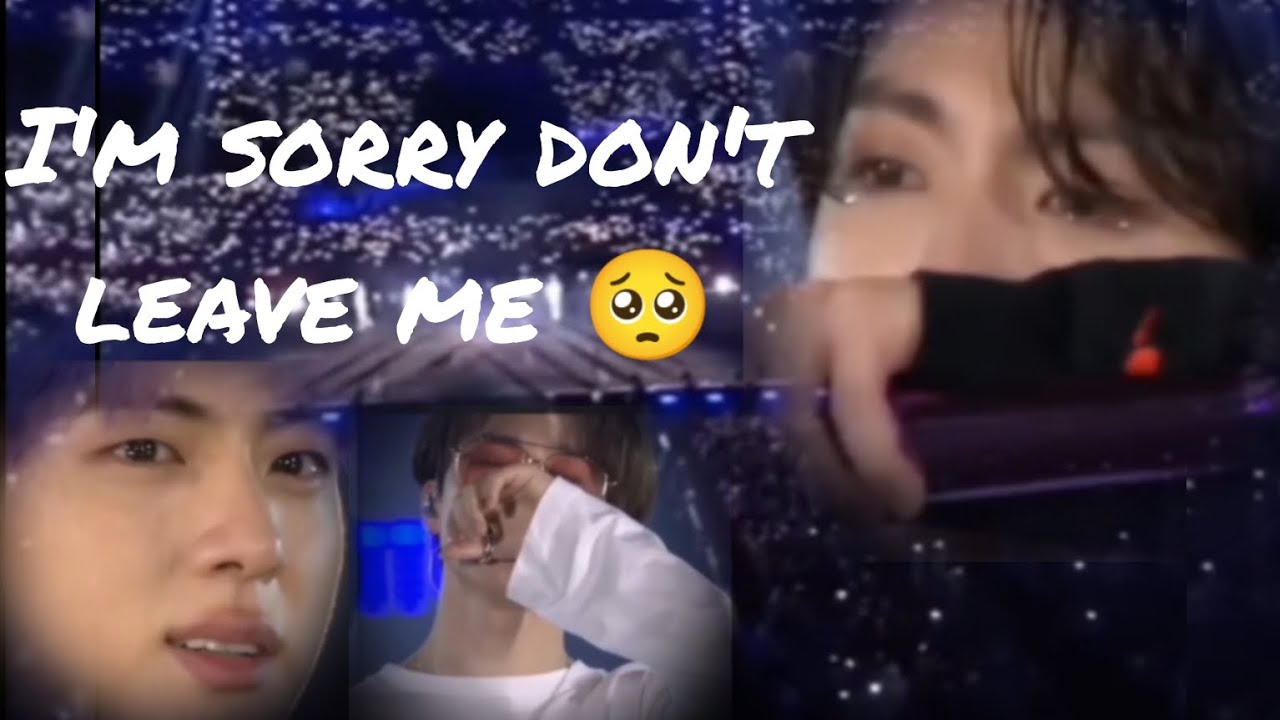 army please sign|| I'm sorry don't leave me song 😭😭