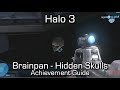 Halo 3 - Brainpan Achievement Guide - All 6 Hidden MP Skulls - Title Update 2