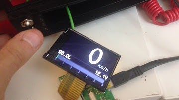 Homemade OBD Trip computer and DTC scanner