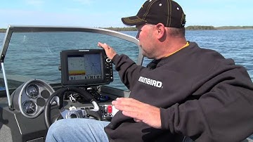 "How to Use the Scrolling Function for Marking Waypoints on Humminbird Lakemaster Sonar and GPS Unit