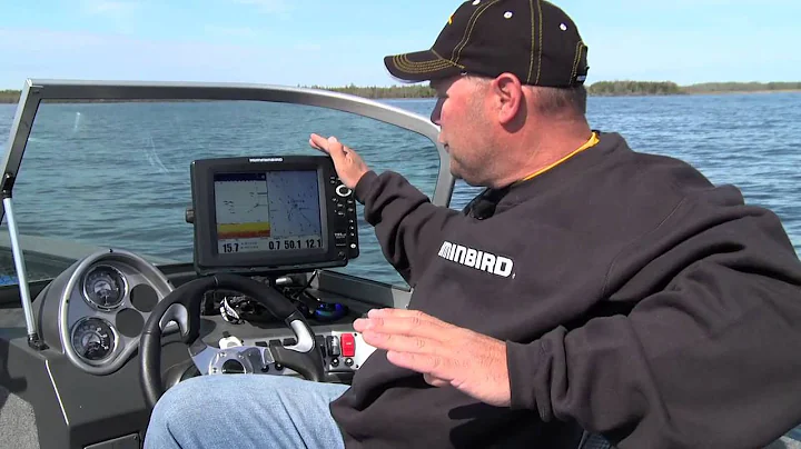 "How to Use the Scrolling Function for Marking Waypoints on Humminbird Lakemaster Sonar and GPS Unit