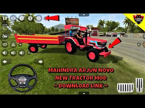 Bus Simulator Indonesia ~ New Mahindra Arjun Novo Tractor Mod Download - Android Gameplay FHD #582