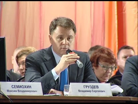 Встреча с жителями Донского