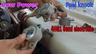 ISUZU 4HG1 Low Power at Fuel knock Anong Sira at paano Ayusin