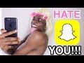 TYPES OF PEOPLE WE HATE ON SNAPCHAT!!!