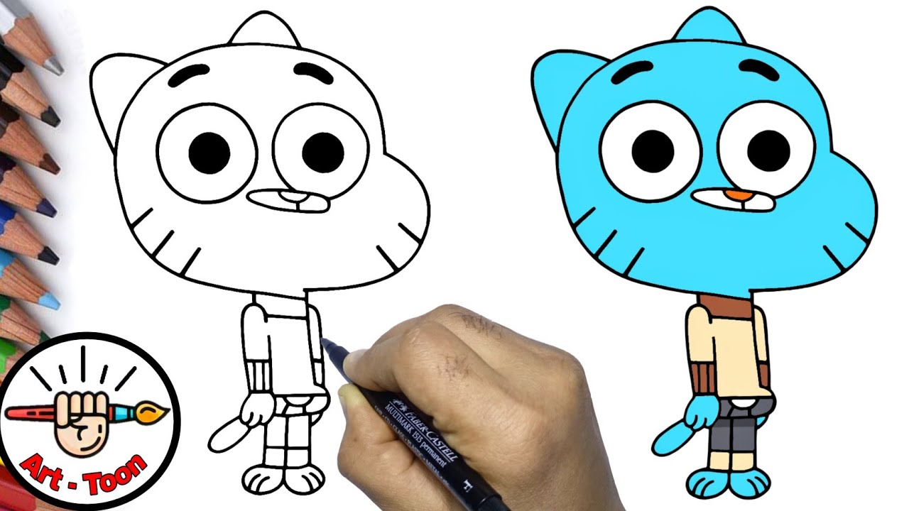 Amazing world of gumball drawings