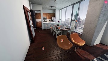 360 Point of Interest Virtual Tour | Penthouse | A2 Virtual Reality | A2VR