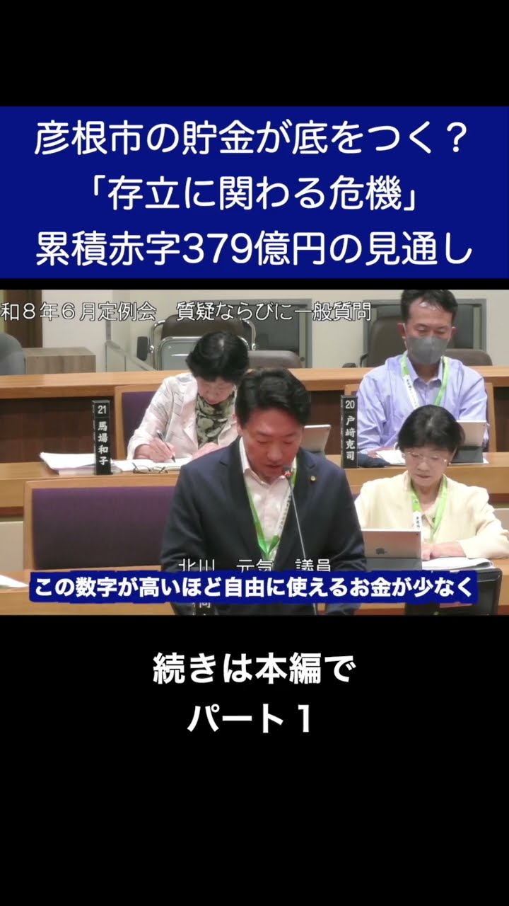 今はお金が必要だからです An Existential Crisis for Hikone City! Questioning the 37.9