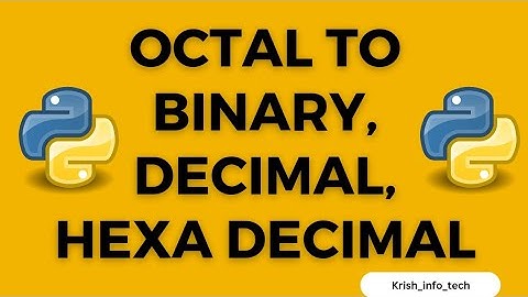 Class 12 CBSE CS Practical Program Octal to Binary, Decimal and Hexadecimal Conversion using Python