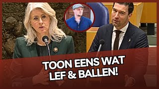 Mona Keijzer pakt D66'er aan! ‘Toon eens ballen \u0026 lef!’