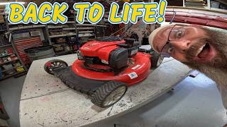 Troy-Bilt TB110 Push Mower Sat For Years