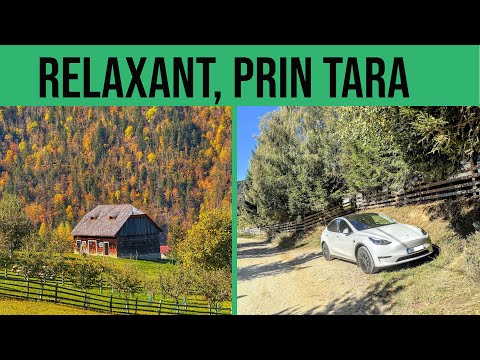 CALATORIE DE TOAMNA CU TESLA MODEL Y SPRE SINAIA
