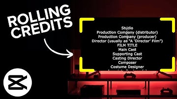 How to Make Rolling Credits in CapCut