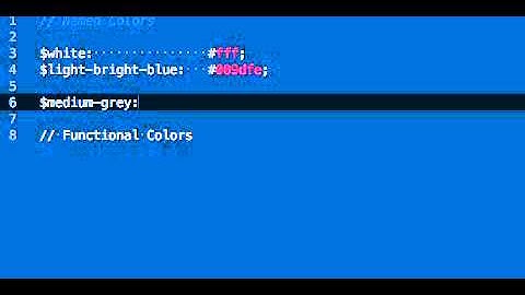 Sublime Text 2 SCSS Variable Annoyance