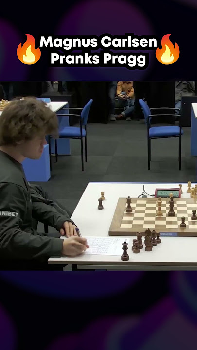 Why did Magnus Carlsen Smile? #chess #chesstok #chessmaster #chesslove