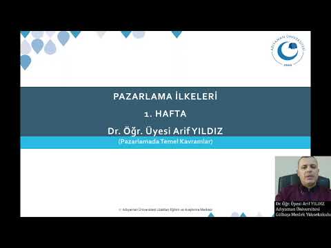 Pazarlama İlkeleri - Pazarlamada Temel Kavramlar