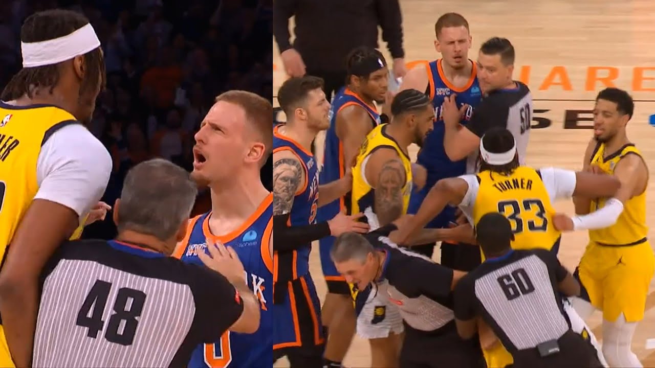 Donte DiVincenzo on Knicks-Pacers scuffles in Game 5: 'They're ...