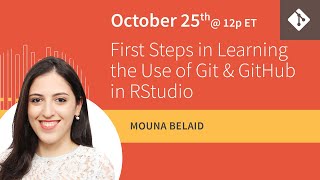 First Steps in Learning the Use of Git & GitHub in RStudio