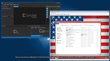 SyncTest Video Tutorial #1: Client deployment with  SyncTest Center installation folder