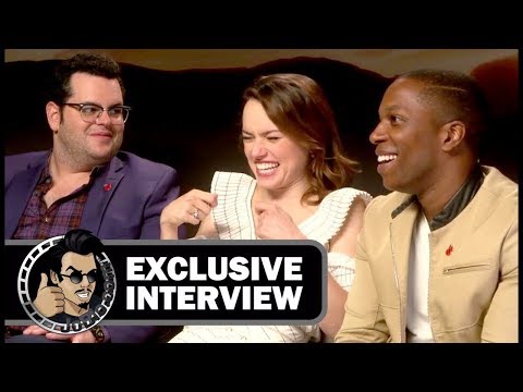 Daisy Ridley, Josh Gad & Leslie Odom Jr. Interview - MURDER ON THE ORIENT EXPRESS (JoBlo.com)