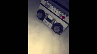 What a very good soup. Lego boom box