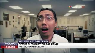 Tips Selamat dari Gempa