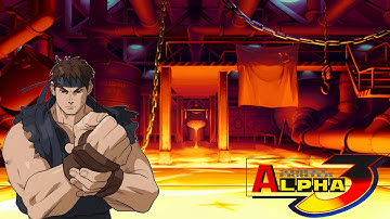 Street Fighter Alpha 3 Upper - Evil Ryu Playthrough & Ending (Embrace the Satsui no Hado!)