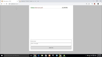 Chat System Using PHP & AJAX in Urdu 3