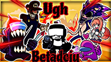 Friday Night Funkin’ Ugh But Every Turn a Different Character Sing it (FNF BETADCIU)